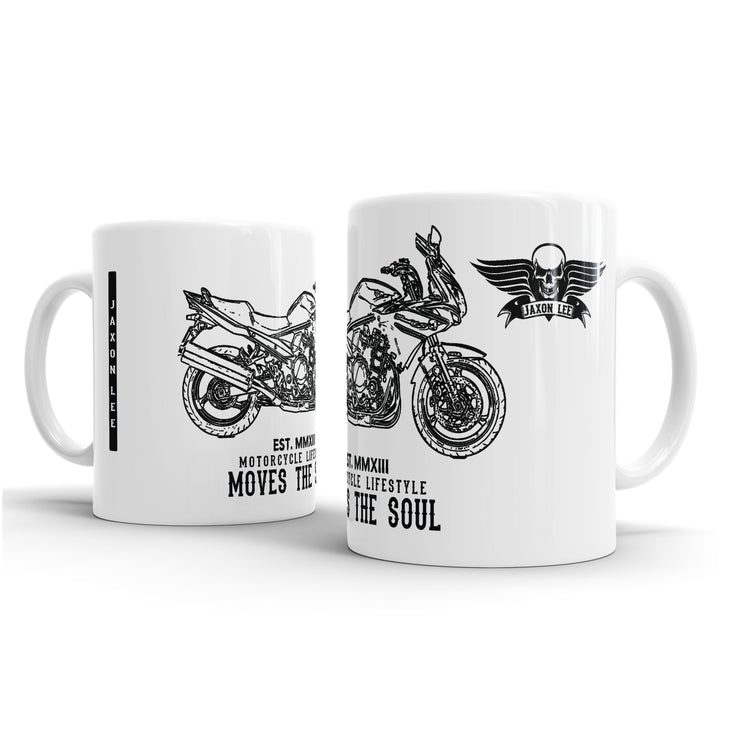 JL Illustration For A Suzuki Bandit 1250S 2016 Motorbike Fan – Gift Mug