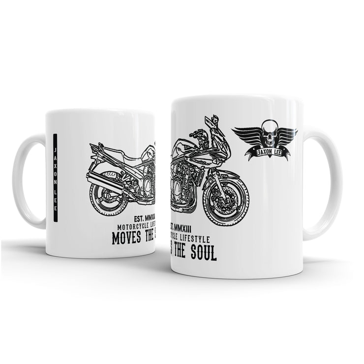 JL Illustration For A Suzuki Bandit 650 GSF650S 2007 Motorbike Fan – Gift Mug