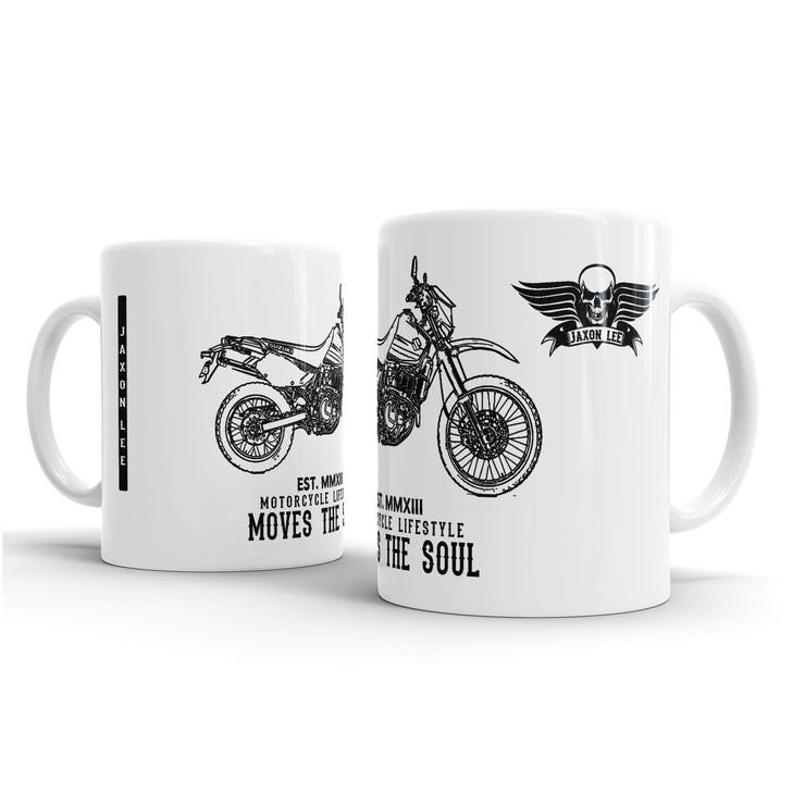 JL Illustration For A Suzuki DR650S 2016 Motorbike Fan – Gift Mug