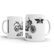 JL Illustration For A Suzuki GSR 750 2012 Motorbike Fan – Gift Mug