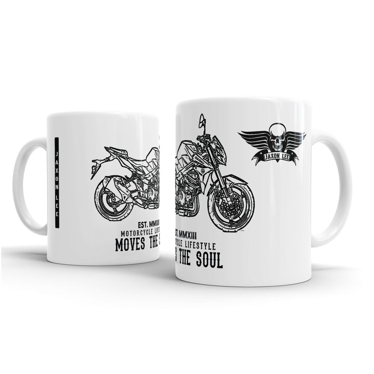 JL Illustration For A Suzuki GSX S750 2015 Motorbike Fan – Gift Mug