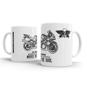 JL Illustration For A Suzuki GSXR 1000 2003 Motorbike Fan – Gift Mug