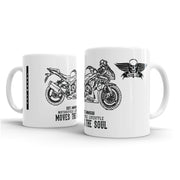 JL Illustration For A Suzuki GSXR 1000 2015 Motorbike Fan – Gift Mug