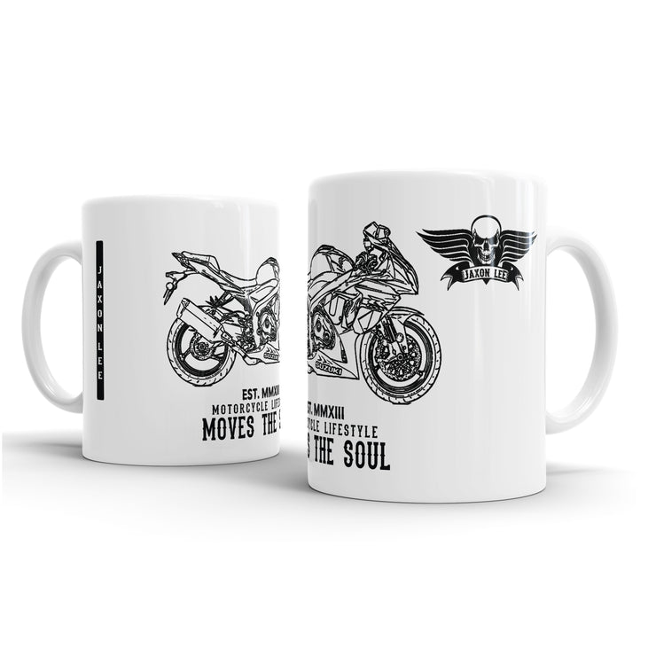 JL Illustration For A Suzuki GSXR 1000 2016 Motorbike Fan – Gift Mug
