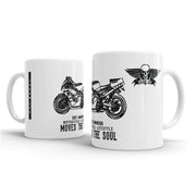 JL Illustration For A Suzuki RGV 250 Motorbike Fan – Gift Mug