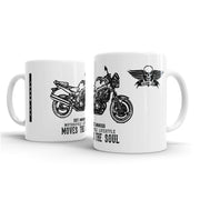 JL Illustration For A Suzuki SV650 2006 Motorbike Fan – Gift Mug