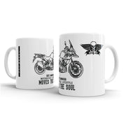 JL Illustration For A Suzuki V Strom 1000 2018 Motorbike Fan – Gift Mug