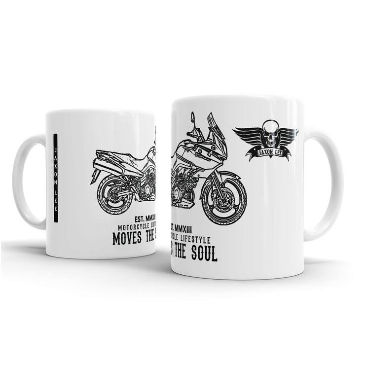 JL Illustration For A Suzuki V Strom 1000 DL1000 2007 Motorbike Fan – Gift Mug