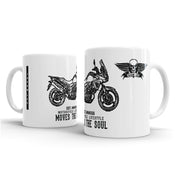 JL Illustration For A Suzuki V Strom 650 2015 Motorbike Fan – Gift Mug
