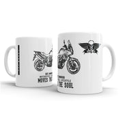 JL Illustration For A Suzuki V Strom 650 2016 Motorbike Fan – Gift Mug