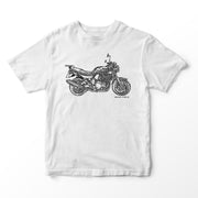 JL Illustration For A Suzuki 600 Bandit Motorbike Fan T-shirt