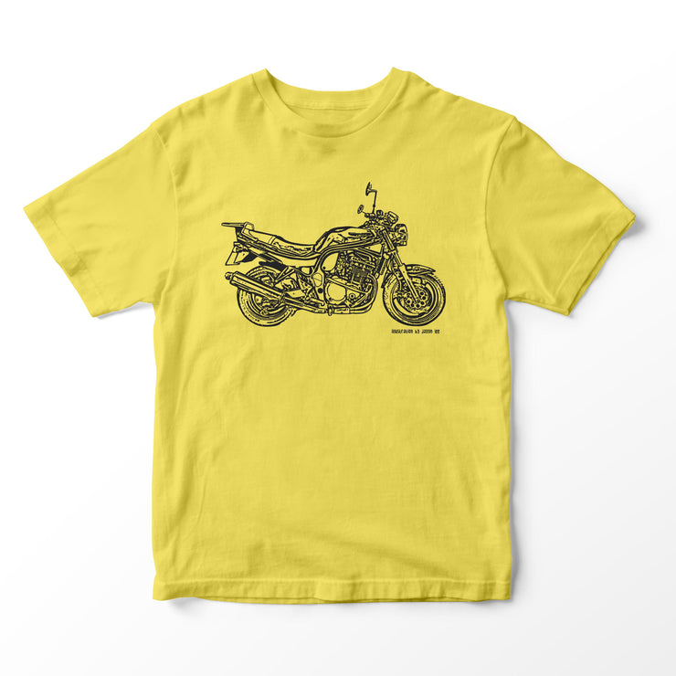 JL Illustration For A Suzuki 600 Bandit Motorbike Fan T-shirt