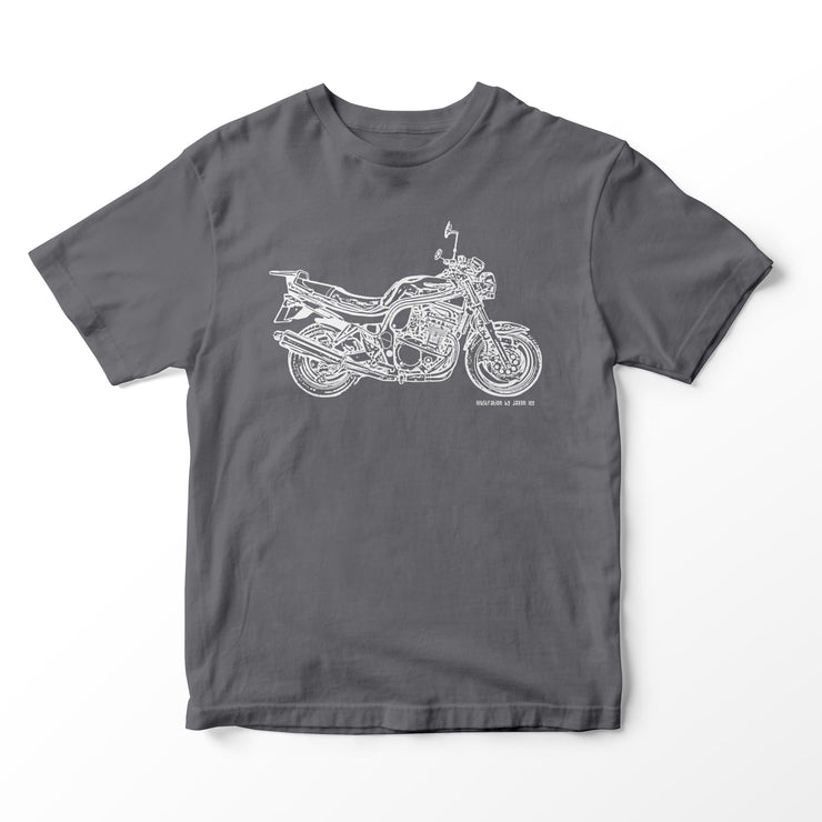 JL Illustration For A Suzuki 600 Bandit Motorbike Fan T-shirt