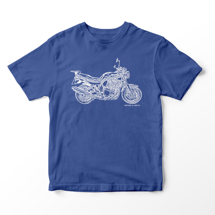 JL Illustration For A Suzuki 600 Bandit Motorbike Fan T-shirt