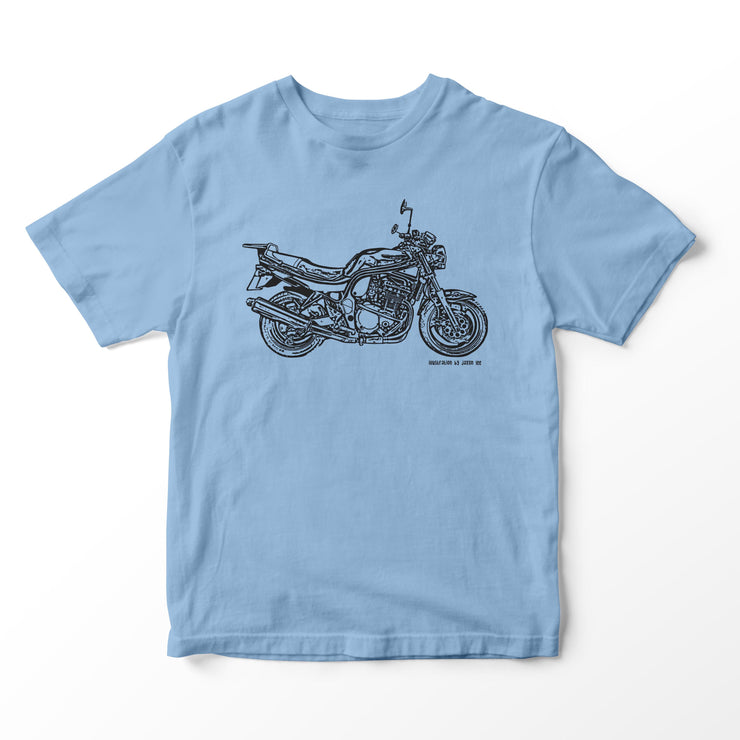 JL Illustration For A Suzuki 600 Bandit Motorbike Fan T-shirt