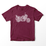 JL Illustration For A Suzuki 600 Bandit Motorbike Fan T-shirt