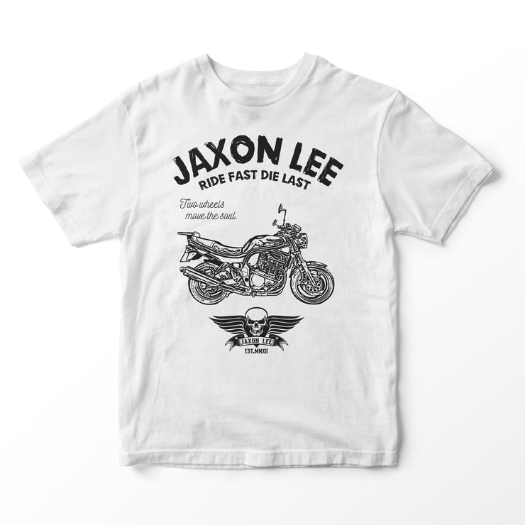 JL Ride Illustration for a Suzuki 600 Bandit Motorbike fan T-shirt