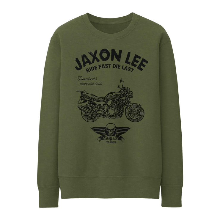 JL Ride Illustration for a Suzuki 600 Bandit Motorbike fan Jumper