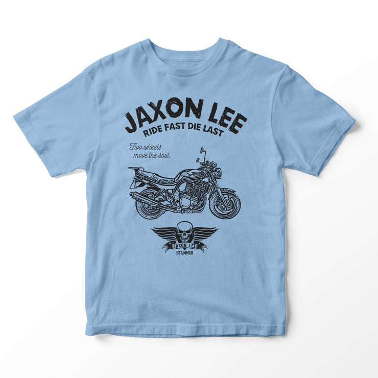 JL Ride Illustration for a Suzuki 600 Bandit Motorbike fan T-shirt