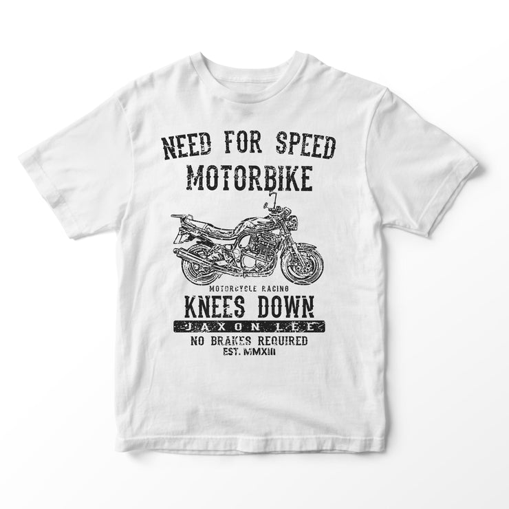 JL Speed Illustration for a Suzuki 600 Bandit Motorbike fan T-shirt