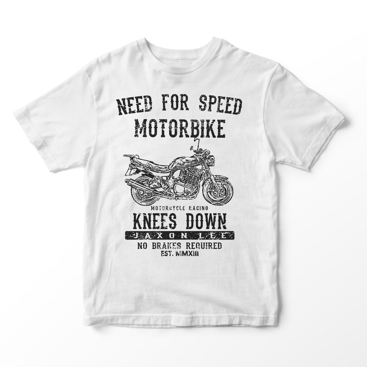 JL Speed Illustration for a Suzuki 600 Bandit Motorbike fan T-shirt