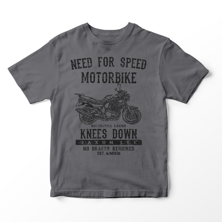 JL Speed Illustration for a Suzuki 600 Bandit Motorbike fan T-shirt