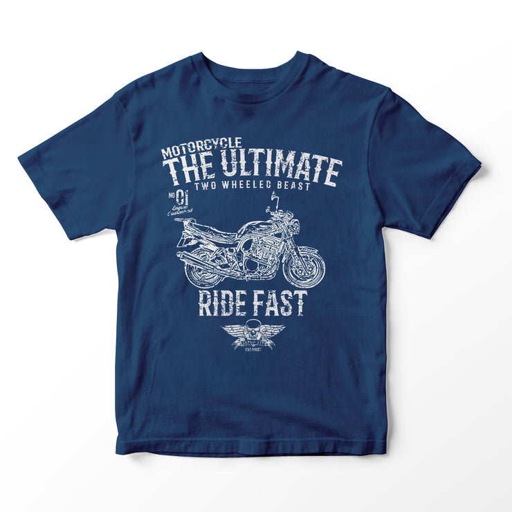 JL Ultimate Illustration for a Suzuki 600 Bandit Motorbike fan T-shirt