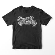 JL Illustration For A Suzuki B-King Motorbike Fan T-shirt