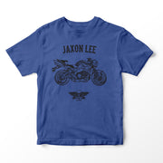 JL Basic Illustration for a Suzuki B-King Motorbike fan T-shirt