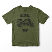 JL Basic Illustration for a Suzuki B-King Motorbike fan T-shirt