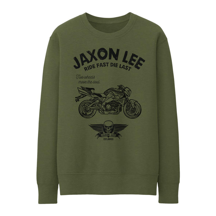 JL Ride Illustration for a Suzuki B-King Motorbike fan Jumper