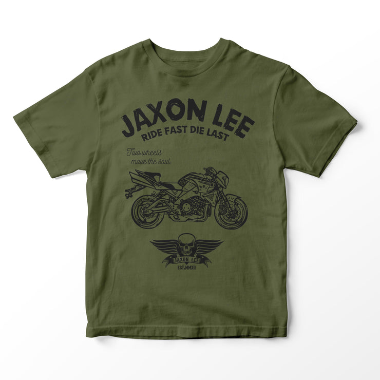 JL Ride Illustration for a Suzuki B-King Motorbike fan T-shirt