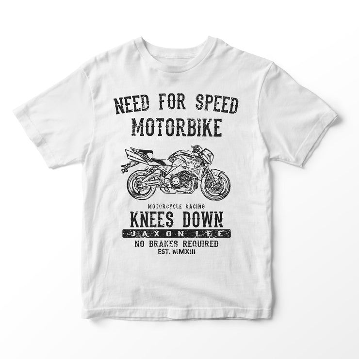 JL Speed Illustration for a Suzuki B-King Motorbike fan T-shirt