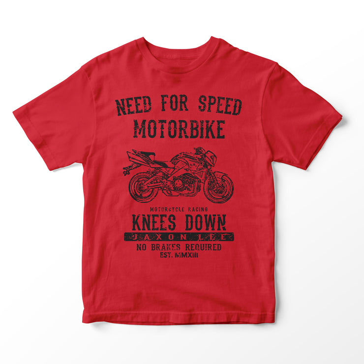 JL Speed Illustration for a Suzuki B-King Motorbike fan T-shirt