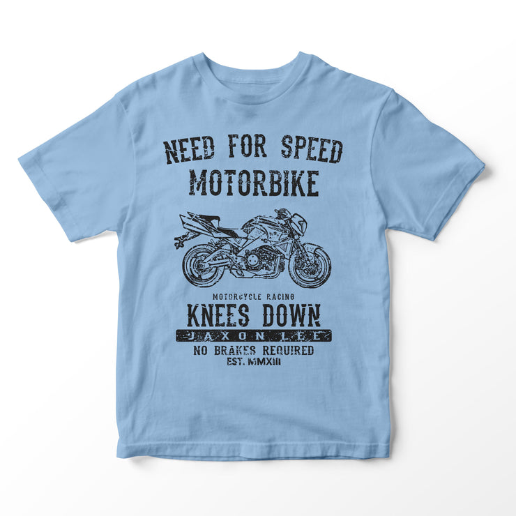 JL Speed Illustration for a Suzuki B-King Motorbike fan T-shirt