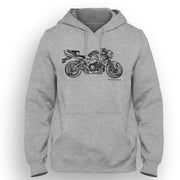 JL Illustration For A Suzuki B-King Motorbike Fan Hoodie