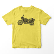 JL Illustration For A Suzuki GS 850G Motorbike Fan T-shirt