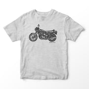 JL Illustration For A Suzuki GS 850G Motorbike Fan T-shirt