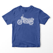 JL Illustration For A Suzuki GS 850G Motorbike Fan T-shirt