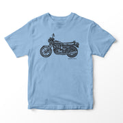 JL Illustration For A Suzuki GS 850G Motorbike Fan T-shirt