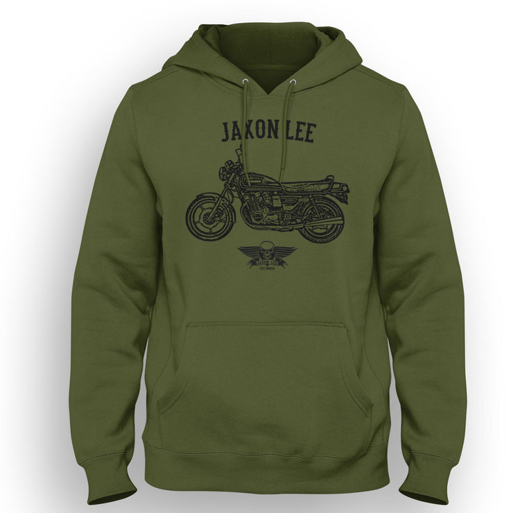 Jaxon Lee Art Hood aimed at fans of Suzuki GS 850G Motorbike