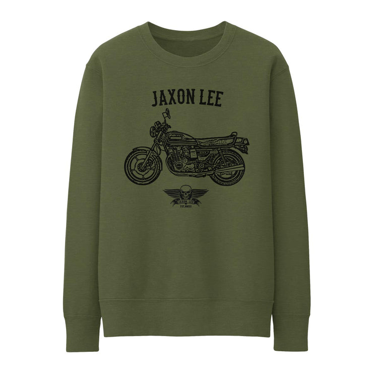 JL Basic Illustration for a Suzuki GS 850G Motorbike fan Jumper