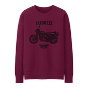 JL Basic Illustration for a Suzuki GS 850G Motorbike fan Jumper