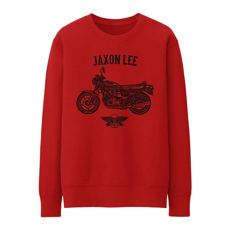 JL Basic Illustration for a Suzuki GS 850G Motorbike fan Jumper