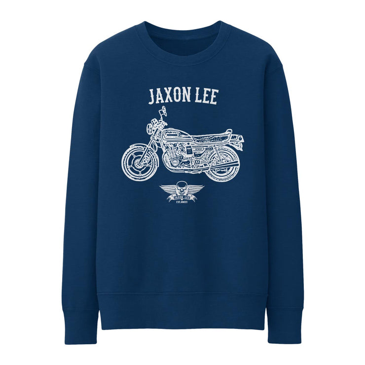 JL Basic Illustration for a Suzuki GS 850G Motorbike fan Jumper