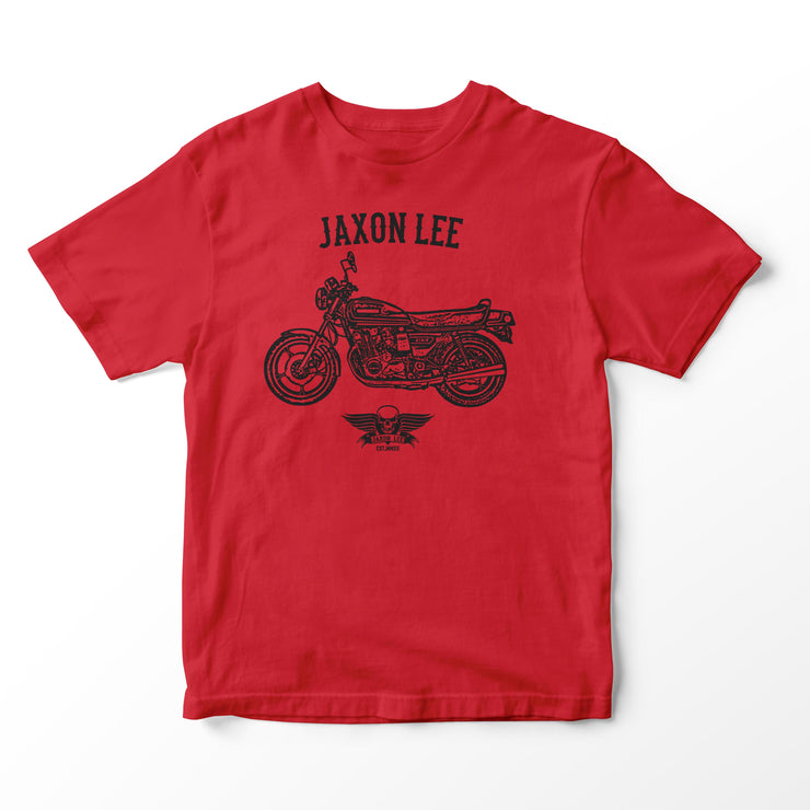 JL Basic Illustration for a Suzuki GS 850G Motorbike fan T-shirt