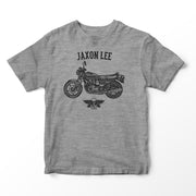 JL Basic Illustration for a Suzuki GS 850G Motorbike fan T-shirt