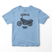 JL Basic Illustration for a Suzuki GS 850G Motorbike fan T-shirt