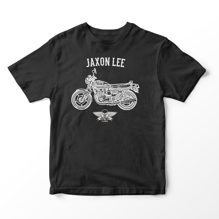 JL Basic Illustration for a Suzuki GS 850G Motorbike fan T-shirt