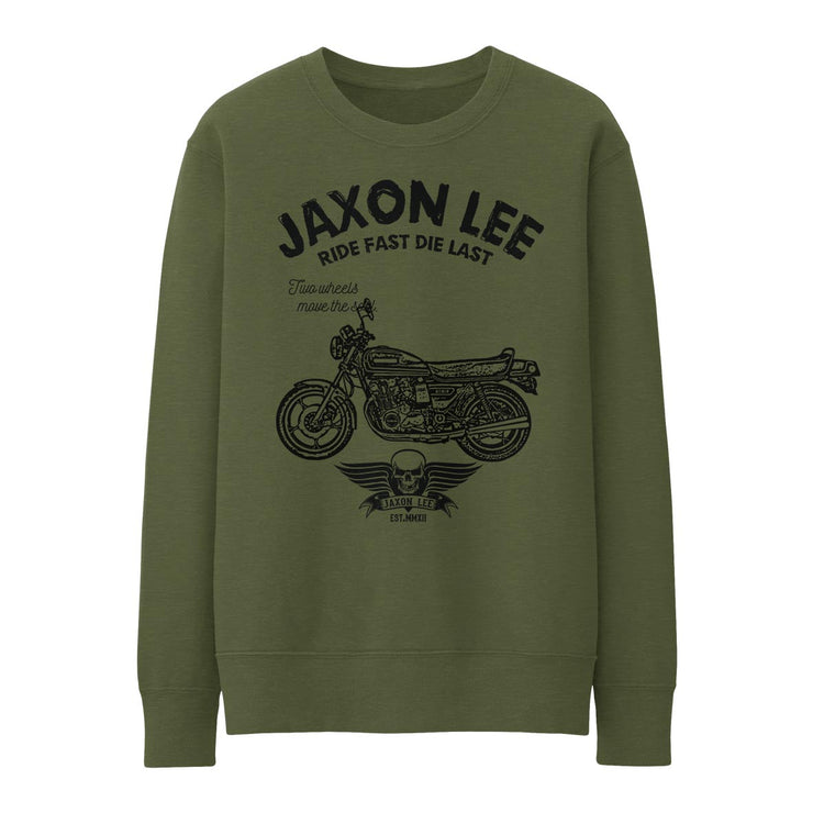 JL Ride Illustration for a Suzuki GS 850G Motorbike fan Jumper